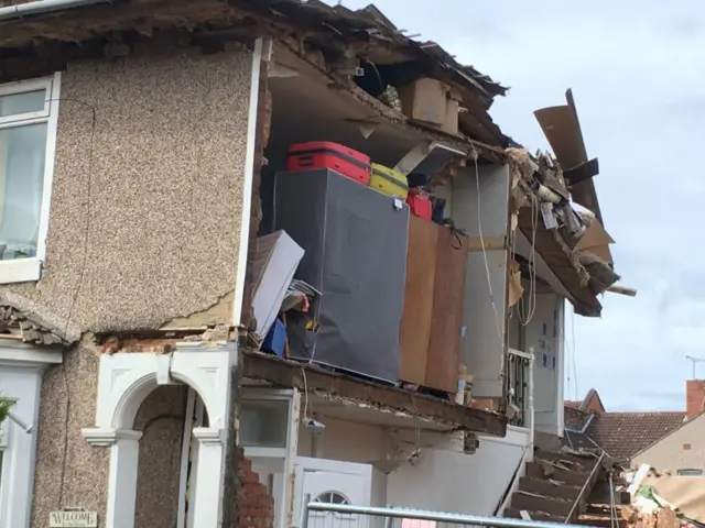 House collapse