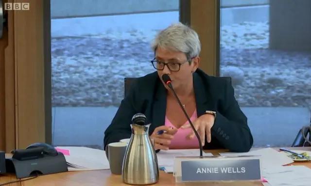 Tory MSP Annie Wells