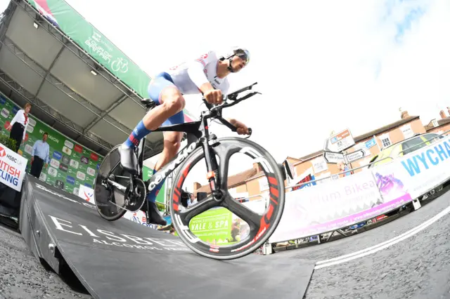 Ethan Vernon of Great Britain Cycling Team.