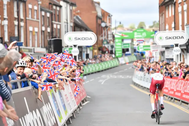 Harry Tanfield of Team Katusha Alpecin