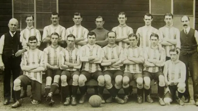 Sheffield United's 1914/15 FA Cup winning side