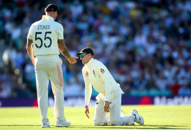 Joe Root and Ben Stokes