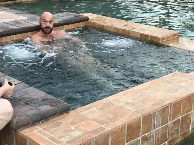 Fury in pool