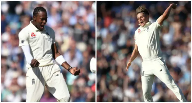 Jofra Archer and Sam Curran