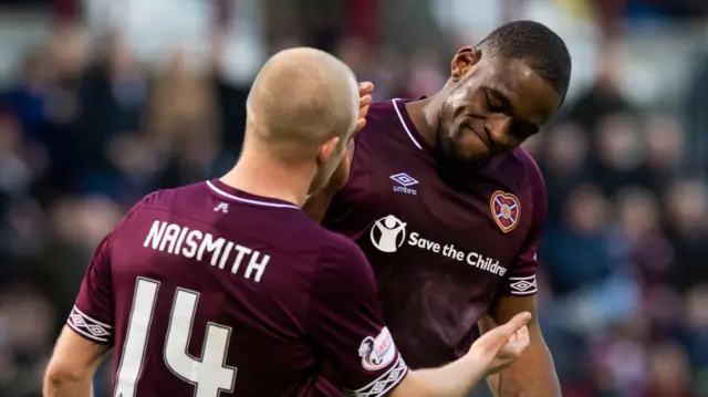 Steven Naismith and Uche Ikpeazu