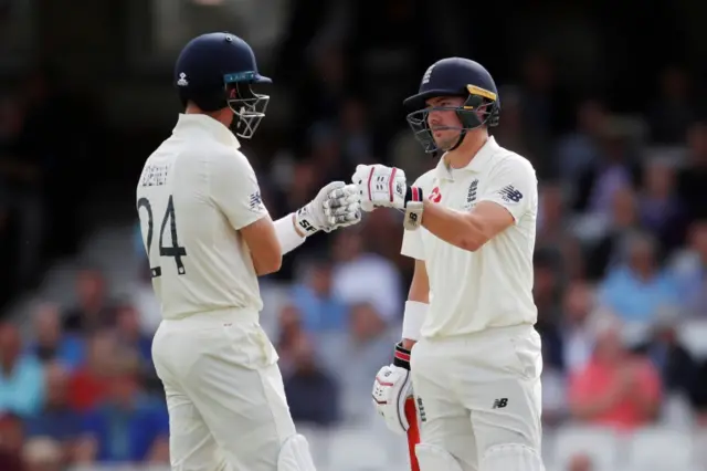 Joe Denly and Rory Burns