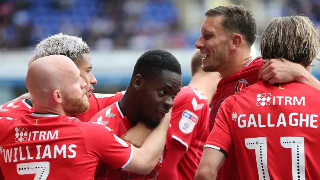 Charlton celebrate