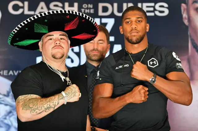 Andy Ruiz and Anthony Joshua