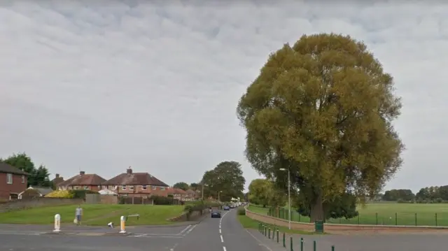 Part of Hinton Road, Hereford