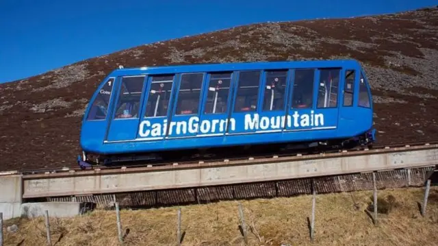 Cairngorms' funicular railway