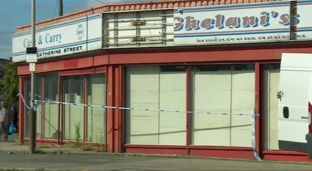 Shop broken into in Leicester