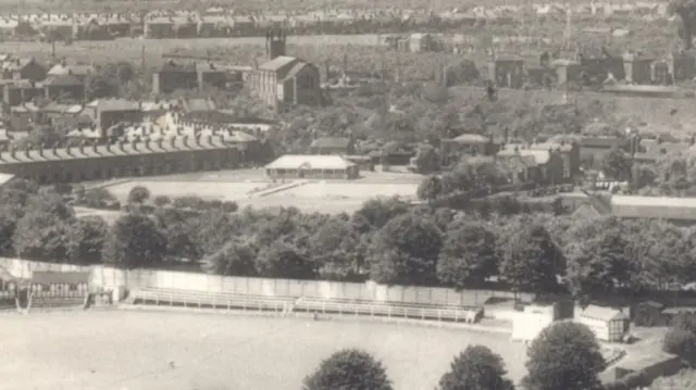 Cripplegate Park in 1946