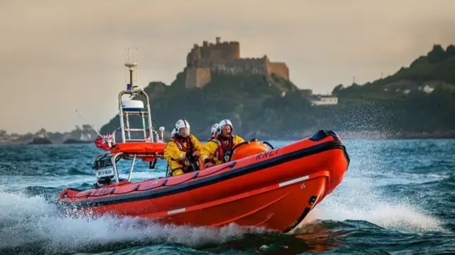 Jersey RNLI inshore lifeboat