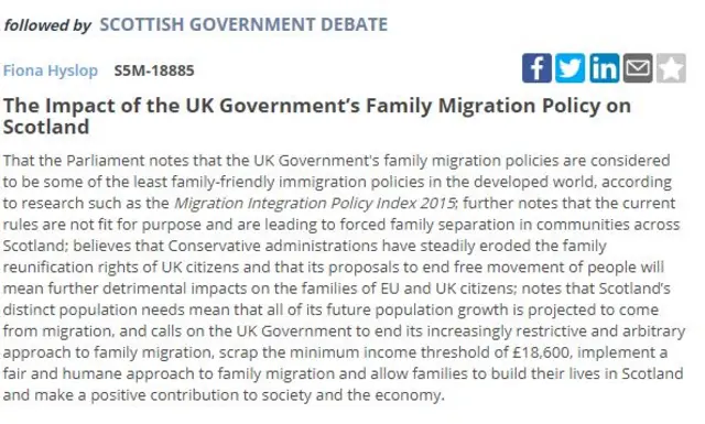 Here's the government motion