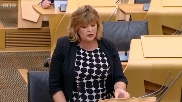 External Affairs Secretary Fiona Hyslop