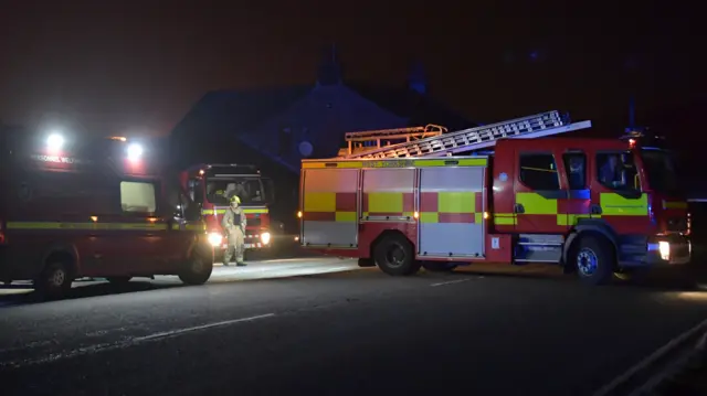 A West Yorkshire fire engine