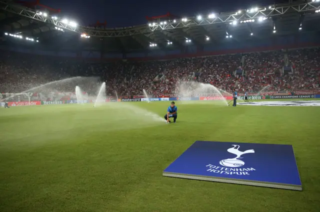 Stadium sprinklers