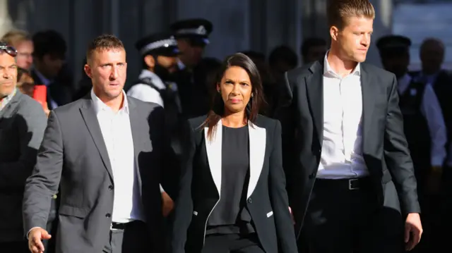 Gina Miller arrives at court