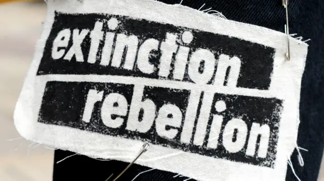 Extinction Rebellion sign