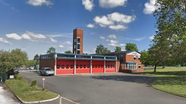 Current Crewe fire station