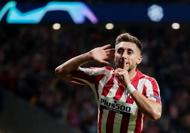 Hector Herrera celebrates