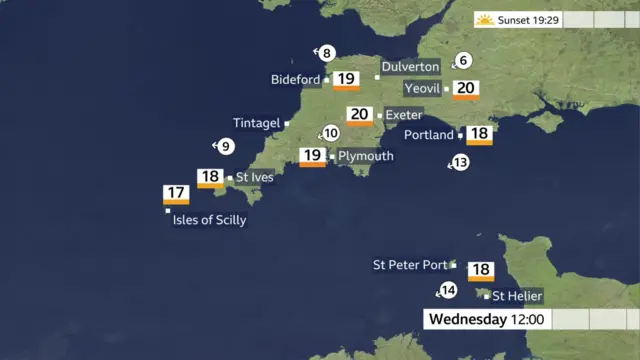 Weather map