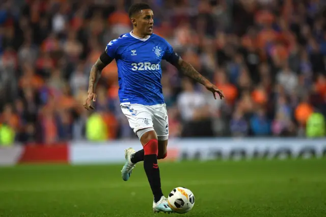 Rangers captain James Tavernier