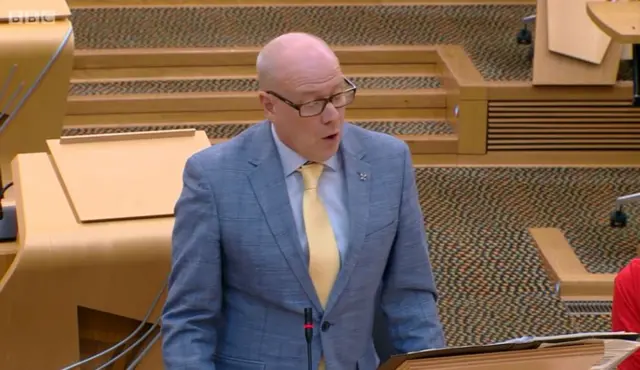 Housing Minister Kevin Stewart