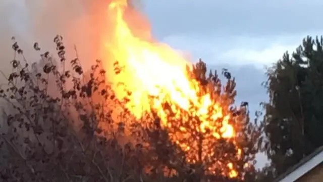 fire on redstone industrial