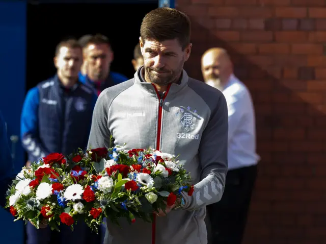 Rangers manager Steven Gerrard