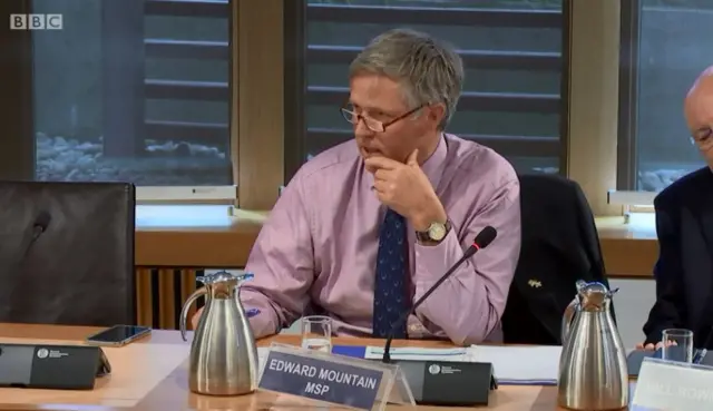 Tory MSP Edward Mountain