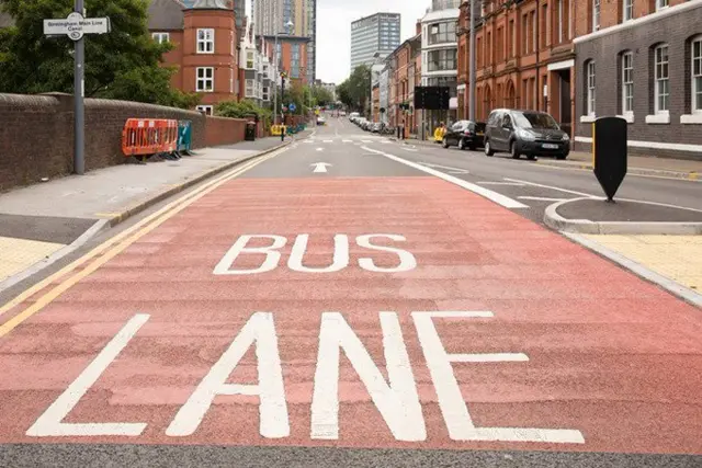 Bus lane