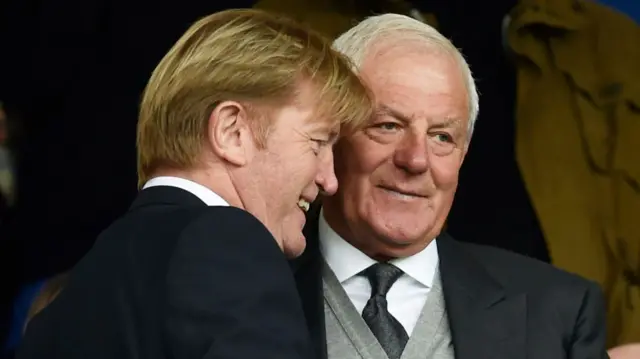 Stuart McCall and Walter Smith