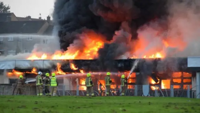 A 14-year-old boy has appeared in court following the fire