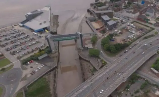 Hull from the air