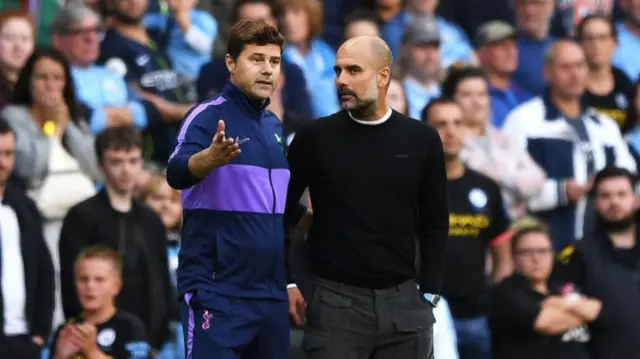 Mauricio Pochettino and Pep Guardiola