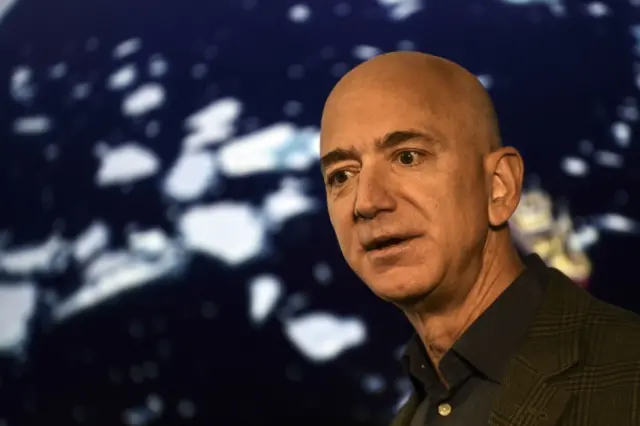 Jeff Bezos, announcing his climate pledges