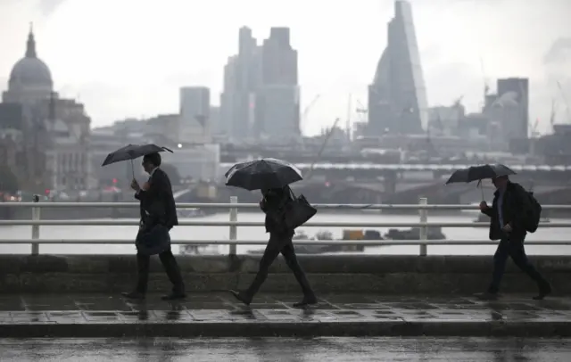 Rain in London