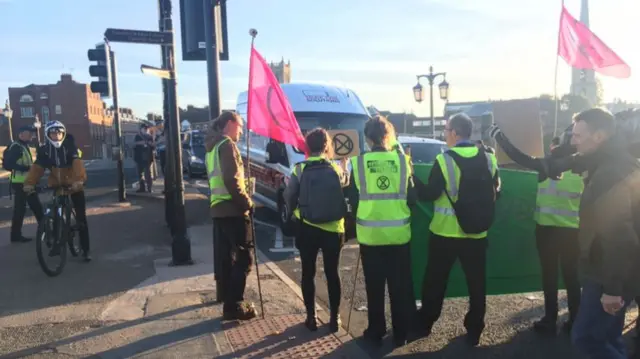 Climate protest