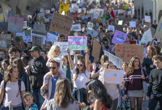 Protesters march through Edinburgh