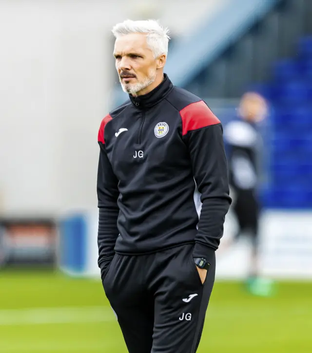 St Mirren boss Jim Goodwin