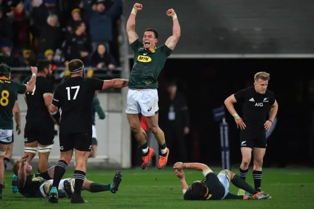 South Africa win in Wellington