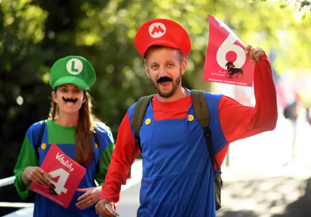 Mario and Luigi