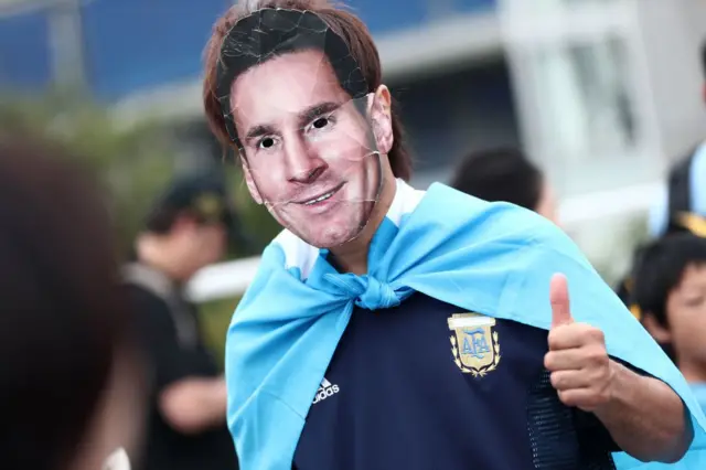 Lionel Messi mask