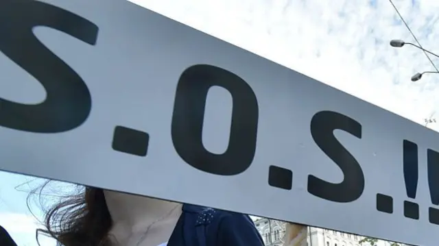 SOS sign