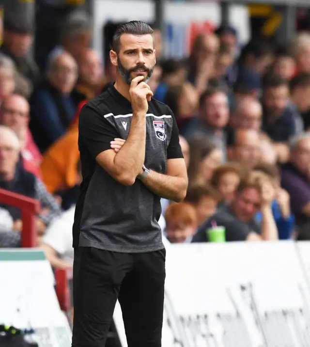 Ross County co-manager Stuart Kettlewell