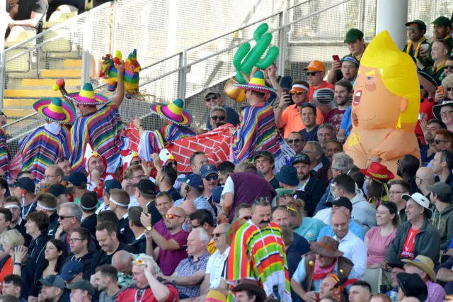 Baby Trump at Edgbaston