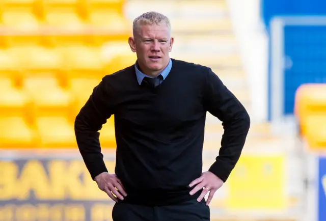 Livingston manager Gary Holt