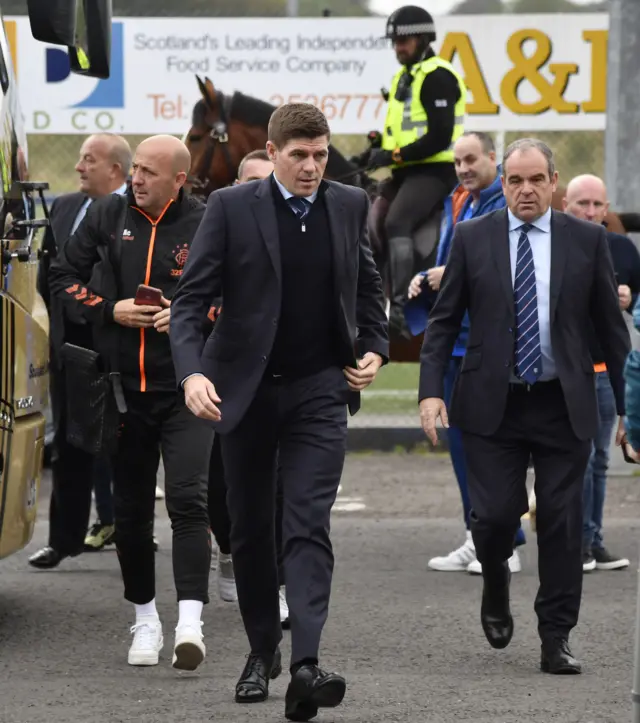 Rangers manager Steven Gerrard