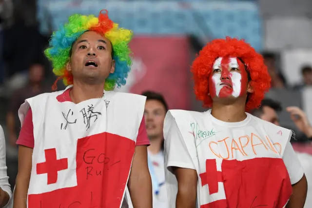 Tonga fans